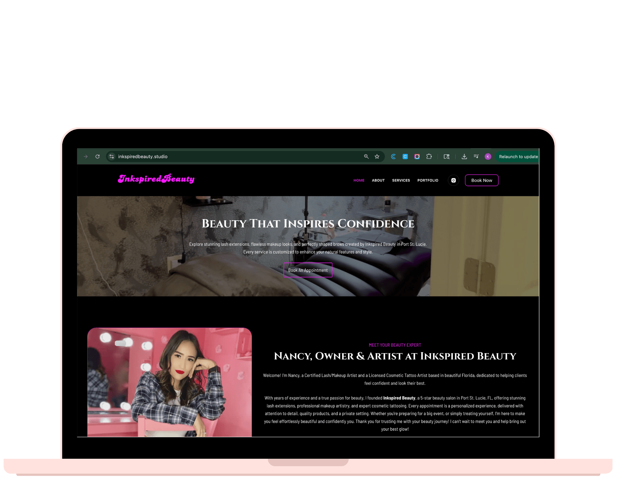 Google Search Console Performance for Record + Loop website. Data steadily increases month to month.